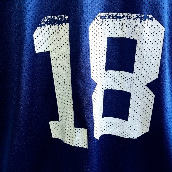 PEYTON MANNING INDIANAPOLIS COLTS TEAM APPAREL AUTHENTIC #18 FOOTBALL JERSEY XL - Picture 14 of 15